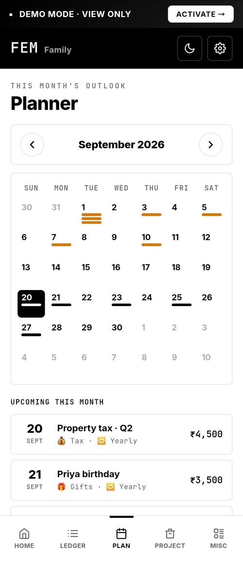 FEM — Planner